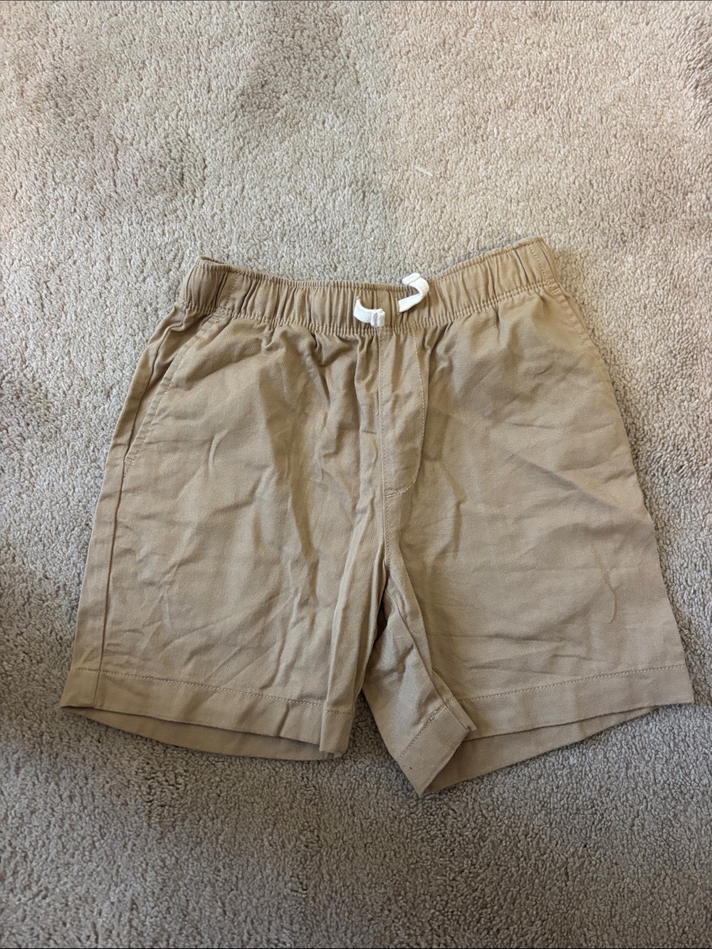 Crewcuts Tan Drawstring Kids Shorts
